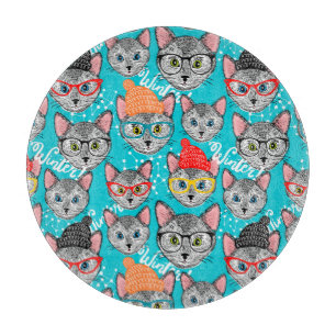 Cat in the hat cutting board