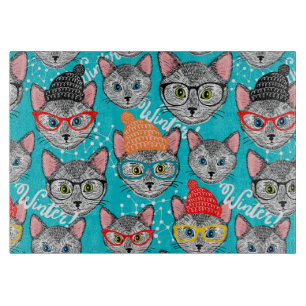 Cat in the hat cutting board