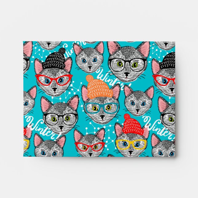 Cat in the hat envelope (Front)