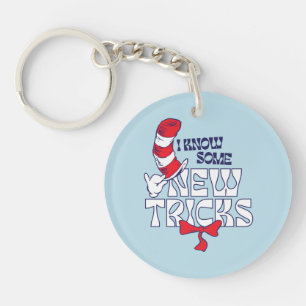 Cat In the Hat I Know Some New Tricks Key Ring