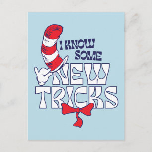 Cat In the Hat   I Know Some New Tricks Postcard