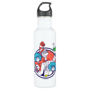 Cat in the Hat & Lab Tech One Lab Tech Two 710 Ml Water Bottle