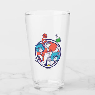Cat in the Hat & Lab Tech One Lab Tech Two Glass