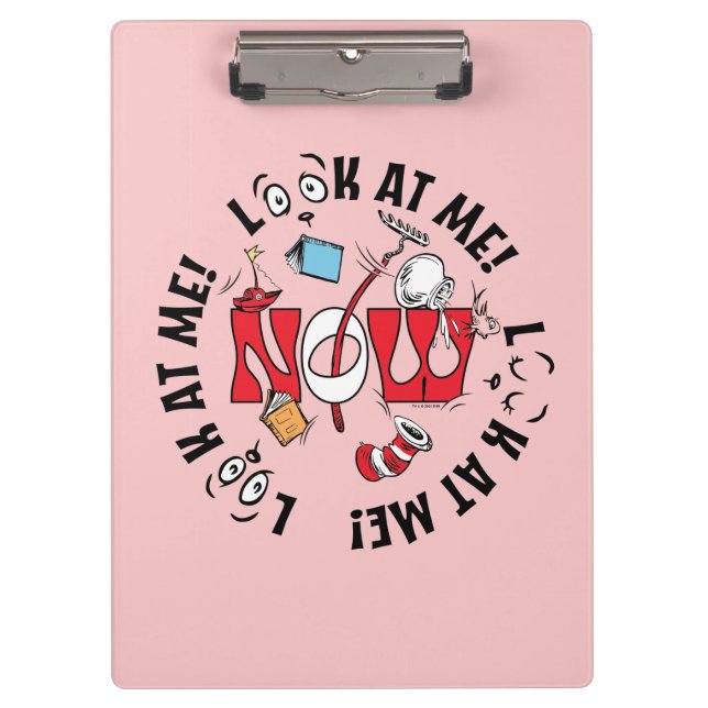 Cat In the Hat | Look At Me! Look At Me! Clipboard (Front)