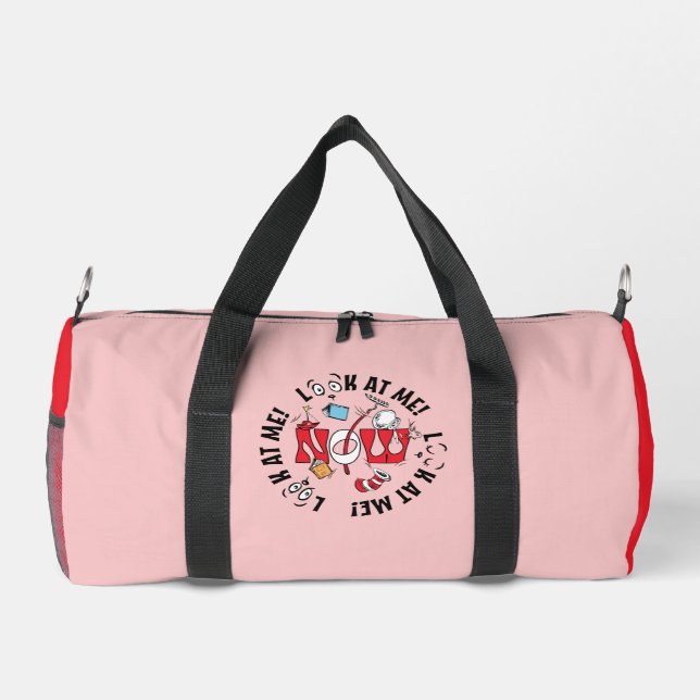 Cat In the Hat | Look At Me! Look At Me! Duffle Bag (Back)
