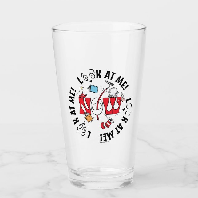 Cat In the Hat | Look At Me! Look At Me! Glass (Front)