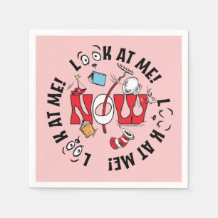 Cat In the Hat   Look At Me! Look At Me! Napkin