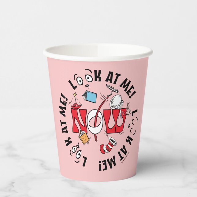 Cat In the Hat | Look At Me! Look At Me! Paper Cups (Left)