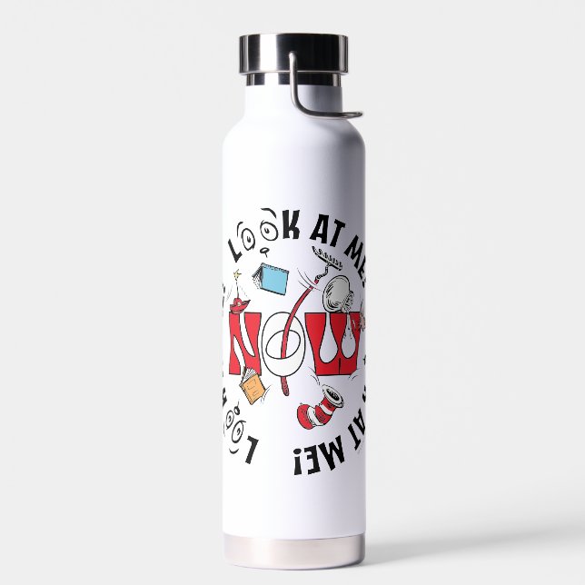 Cat In the Hat | Look At Me! Look At Me! Water Bottle (Left)