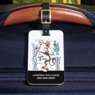 Cat In the Hat   Look At Me Luggage Tag