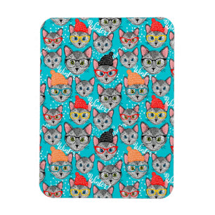 Cat in the hat magnet