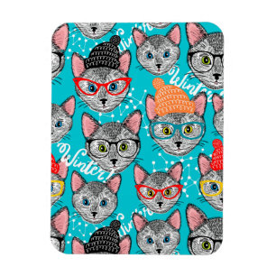 Cat in the hat magnet