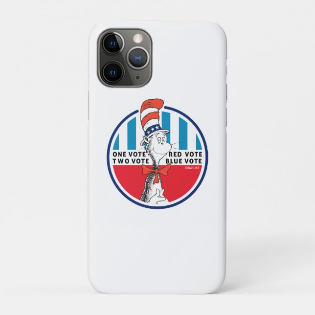 Cat in the Hat | One Vote, Two Vote Case-Mate iPhone Case (Back)