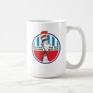 Cat in the Hat   One Vote, Two Vote Coffee Mug