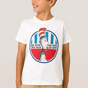 Cat in the Hat One Vote, Two Vote T-Shirt