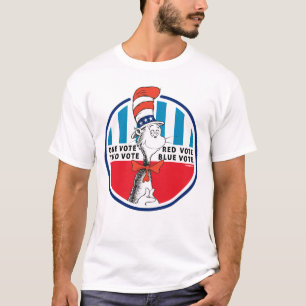 Cat in the Hat One Vote, Two Vote T-Shirt