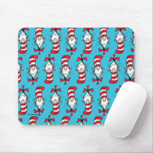 Cat In The Hat Pattern Mouse Mat