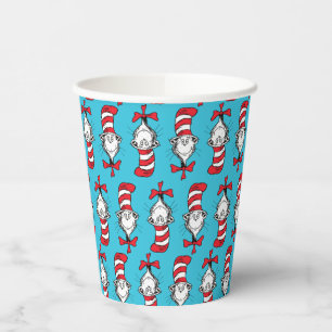 Cat In The Hat Pattern Paper Cups