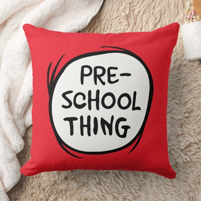Cat in the Hat | Preschool Thing Cushion (Blanket)