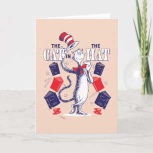 Cat In the Hat   Reading Books Card