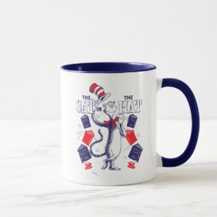 Cat In the Hat   Reading Books Mug