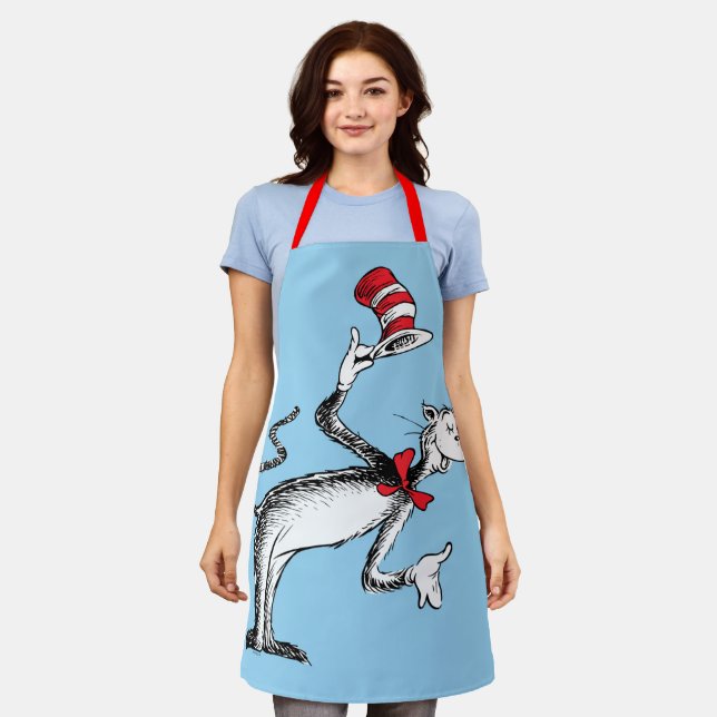 Cat in the Hat Takes A Bow Apron (Worn)