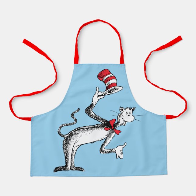 Cat in the Hat Takes A Bow Apron (Front)
