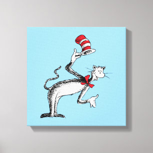 Cat in the Hat Takes A Bow Canvas Print