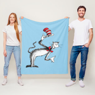 Cat in the Hat Takes A Bow Fleece Blanket