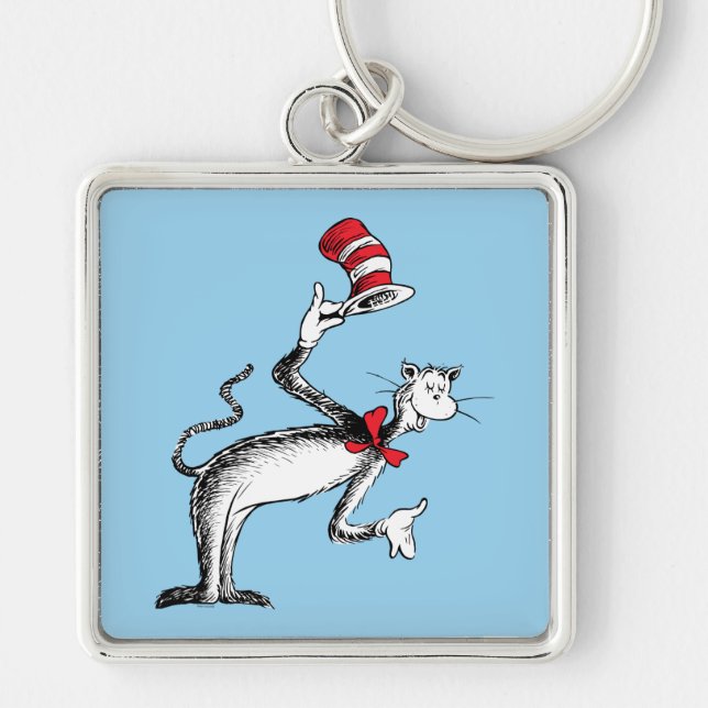 Cat in the Hat Takes A Bow Key Ring (Front)