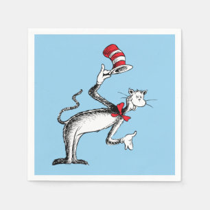 Cat in the Hat Takes A Bow Napkin