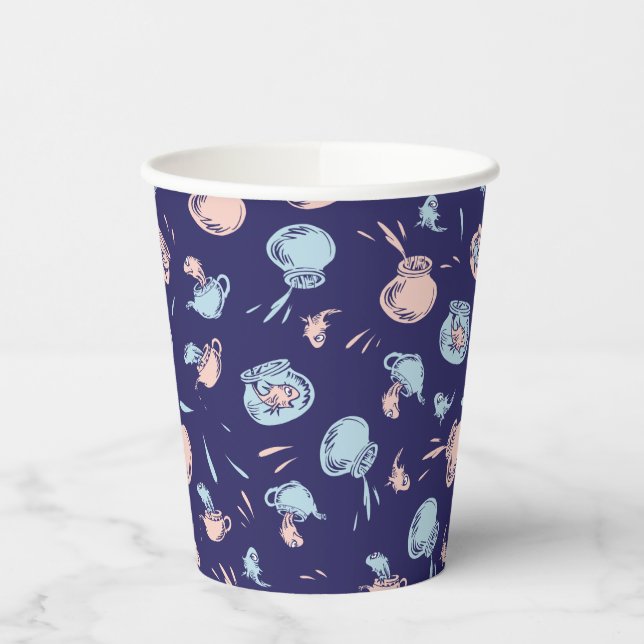 Cat In The Hat | The Fish Pattern Paper Cups (Left)