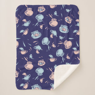 Cat In The Hat   The Fish Pattern Sherpa Blanket