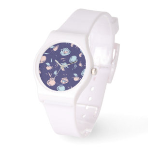 Cat In The Hat The Fish Pattern Watch