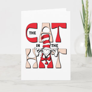 Cat In the Hat   The Silly Cat In The Hat Card