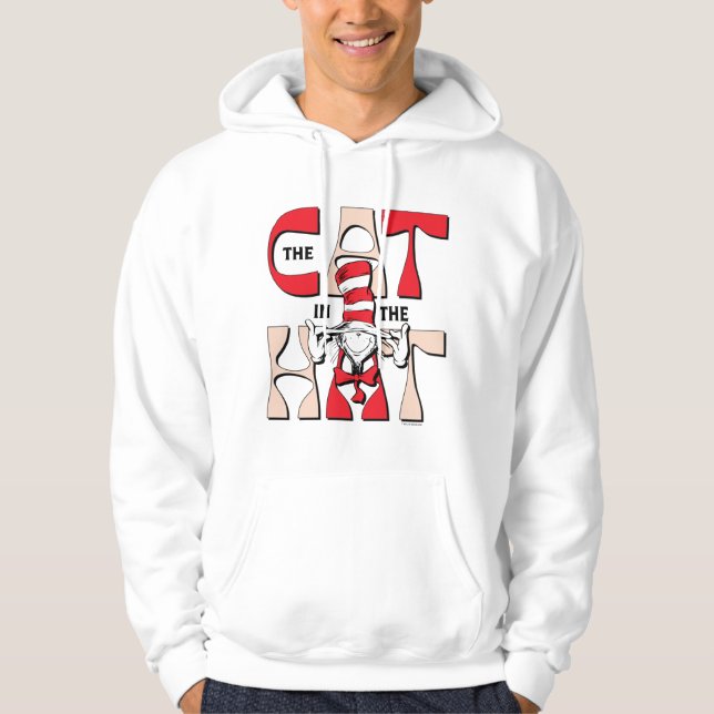 Cat In the Hat | The Silly Cat In The Hat Hoodie (Front)