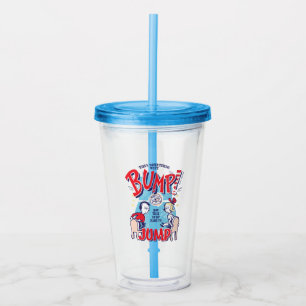 Cat In the Hat   Then Something Went Bump Acrylic Tumbler