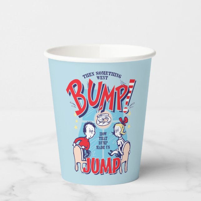 Cat In the Hat | Then Something Went Bump Paper Cups (Left)