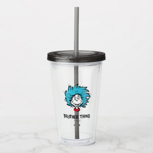 Cat in the Hat   Thing 1 Thing 2 - Brother Thing Acrylic Tumbler