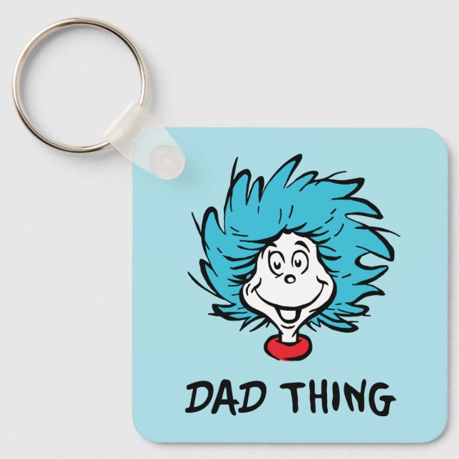 Cat in the Hat | Thing 1 Thing 2 - Dad Thing Key Ring (Front)