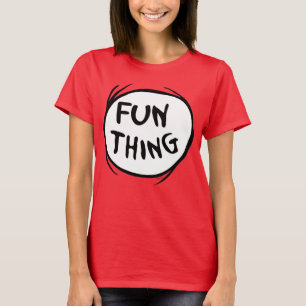Cat in the Hat   Thing 1 Thing 2 - Fun Thing T-Shirt