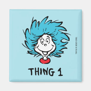 Cat in the Hat Thing 1 Thing 2 - Thing 1 Magnet
