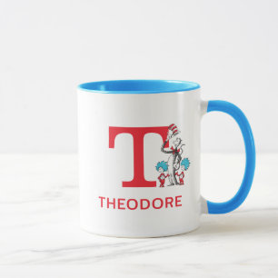 Cat in the Hat, Thing One Name & Monogram T Mug