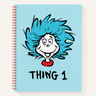 Cat in the Hat   Thing One Notebook
