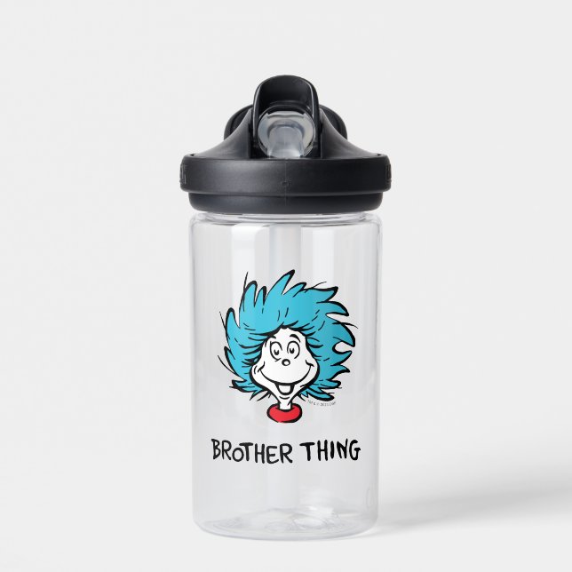 Cat in the Hat Thing One Thing Two Brother Thing Water Bottle (Front)