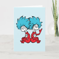 Cat in the Hat Thing One & Thing Two