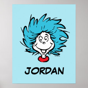 Cat in the Hat Thing One Thing Two - Custom Thing Poster