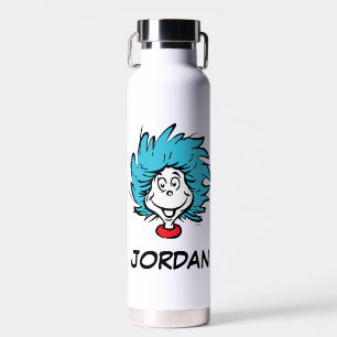 Cat in the Hat Thing One Thing Two - Custom Thing Water Bottle
