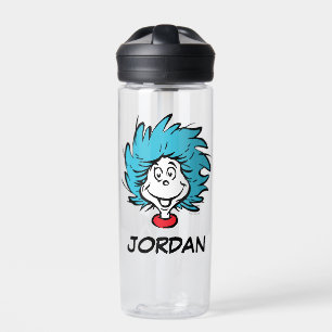 Cat in the Hat Thing One Thing Two - Custom Thing Water Bottle