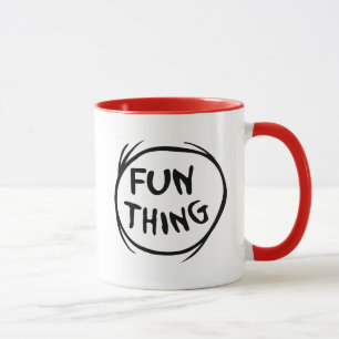 Cat in the Hat   Thing One Thing Two - Fun Thing Mug